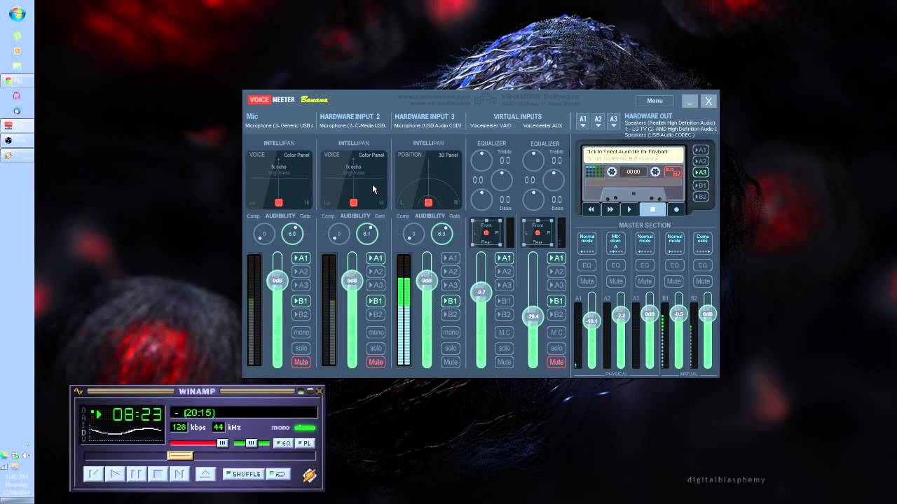VoiceMeeter Banana Screenshot 1 - Best pictures of the game for Windows PC and other consoles at games2k22.com
